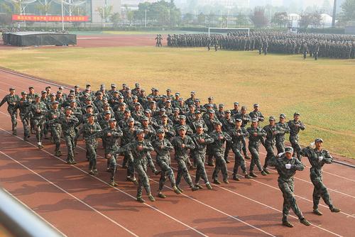 校内军训